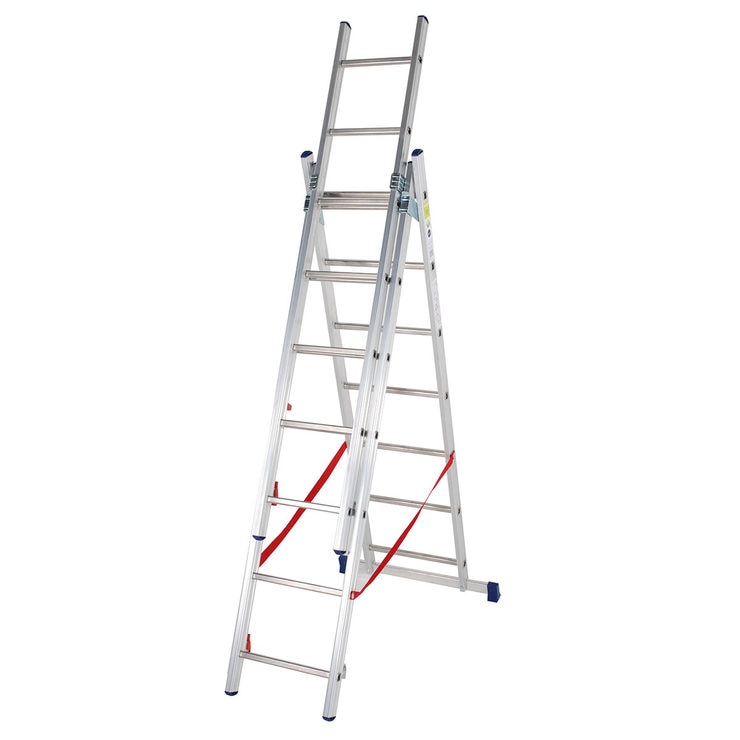 TB Davies 2.0m (200cm) Light Duty Combination Extension Ladder Costco UK