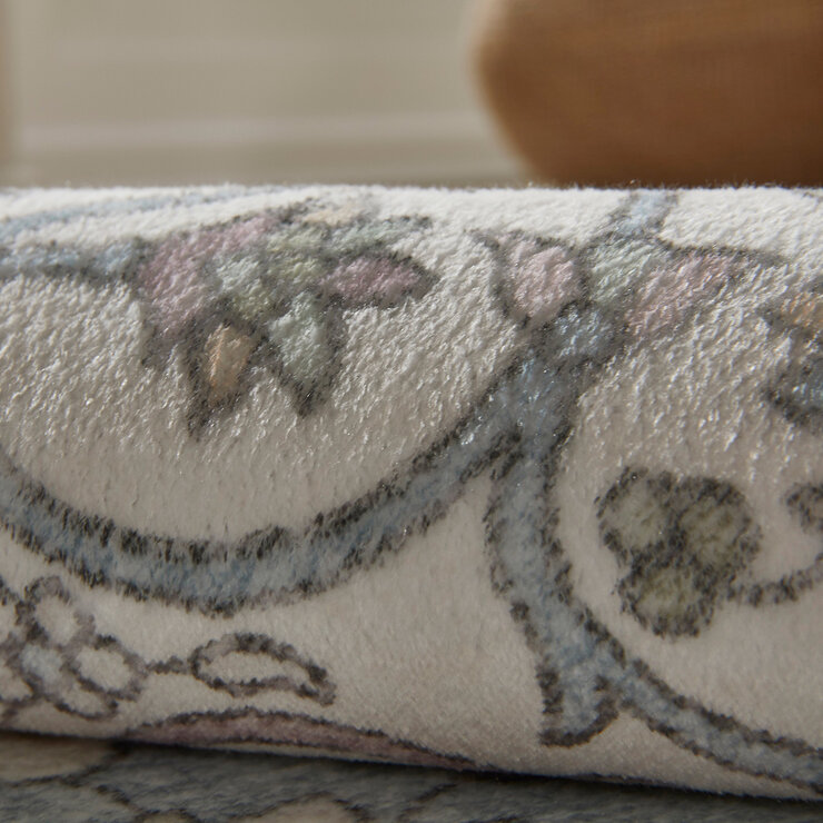 Concept Looms Liberty Blue Washable Rug, in 3 Sizes