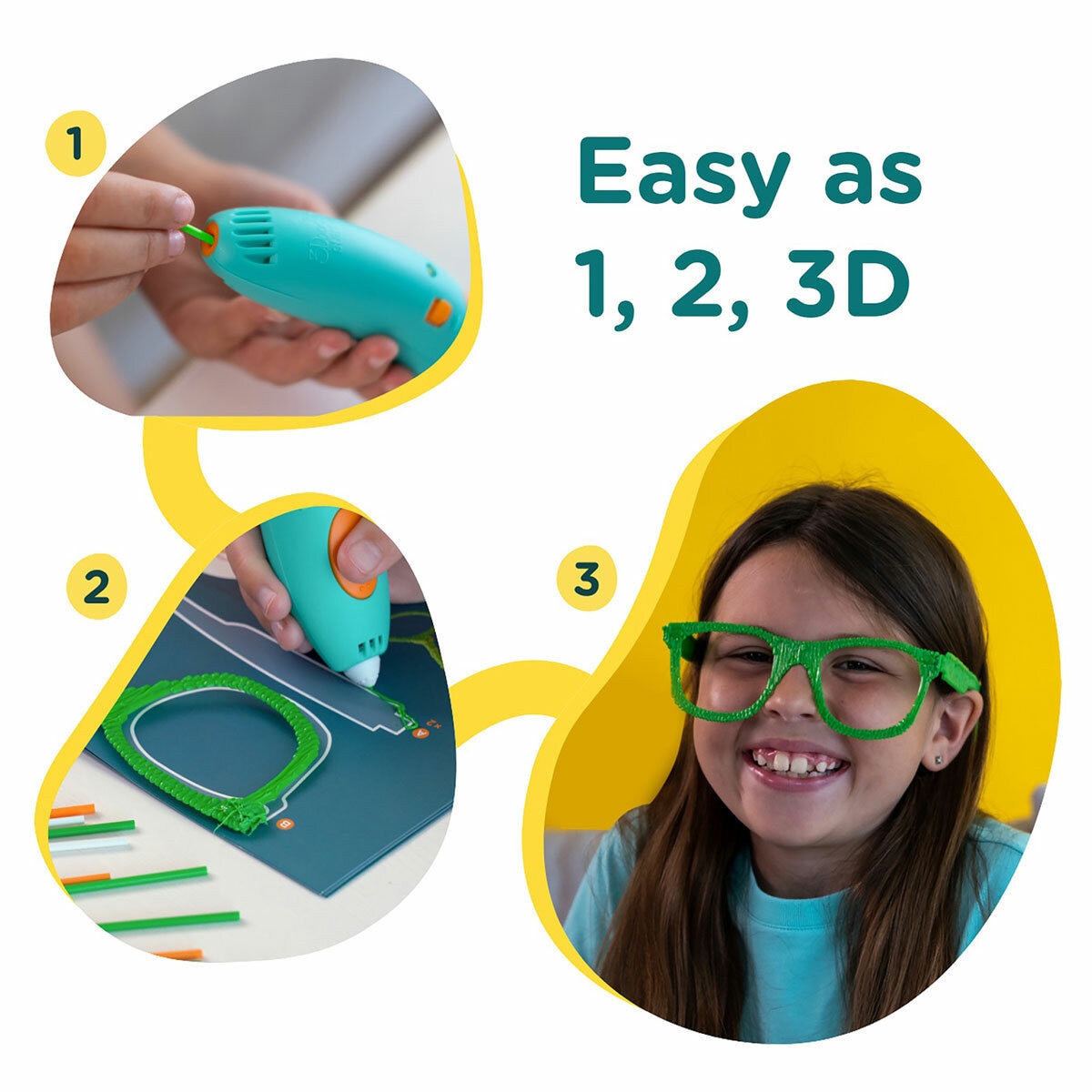 3Doodler Start+ All In One Kids 3D Pen Creativity Set