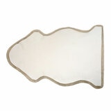 Windward Single Sheepskin Rug in Cream, 60 x 95 cm