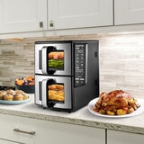 Gourmia Dual Basket Air Fryer lifestyle