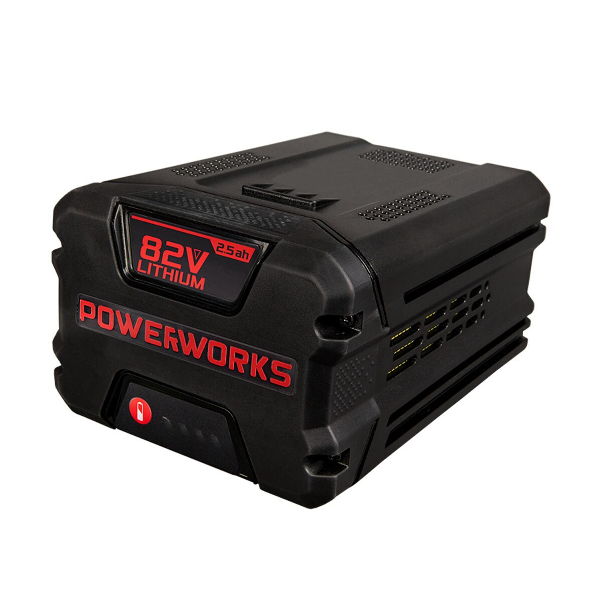 Powerworks 82V Cordless 46cm Self Propelled Lawn Mower + 82V Battery + Charger Costco UK