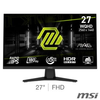 MSI 274QF Mag 180Hz FHD Gaming Monitor, 9S6-3CE41H-011