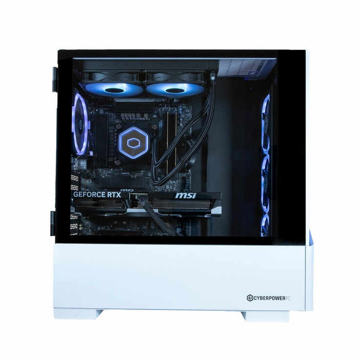 CyberPower, AMD Ryzen 7 9800X3D, 32GB RAM, 2TB SSD, NVIDIA GeForce RTX 5070 Ti, Gaming Desktop PC