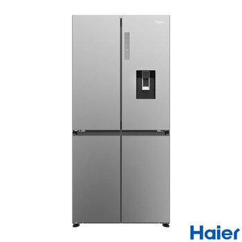 Haier Series 3 HCR3818EWMM Multi Door Fridge Freezer, E Rated in Inox
