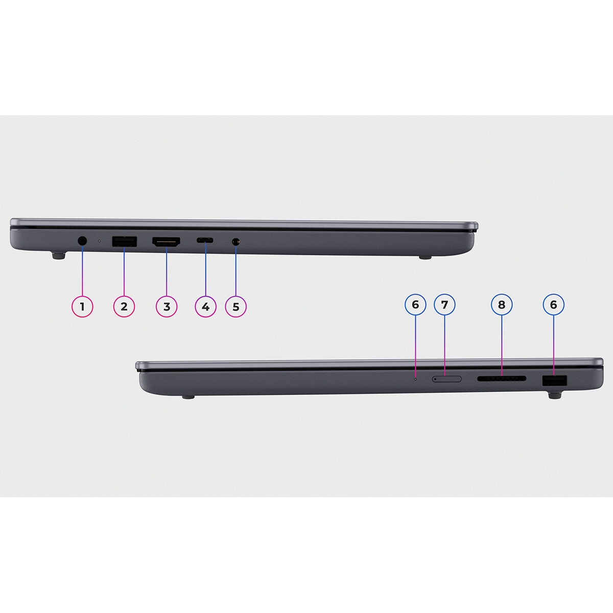 Lenovo IdeaPad Slim 3, Qualcomm Snapdragon X, 16GB 1TB SSD, 15.3 Inch Laptop, 83N10