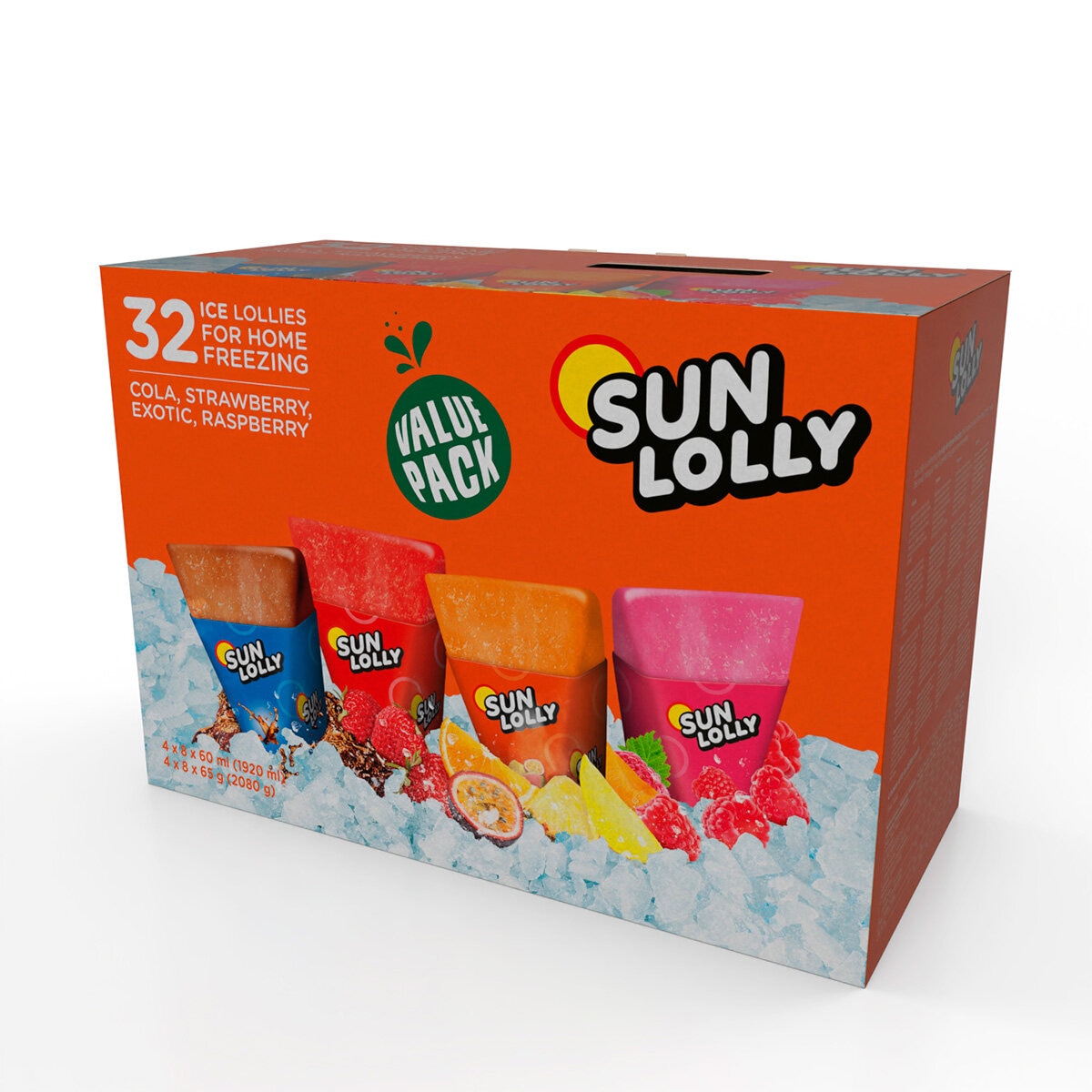 Sun Lolly Variety Pack, 32 x 60ml