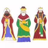 Buy 3 Wise Men LED Light Un-Lit Front Image at Costco.co.uk