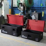 Hilka 32" (81cm) Van / 42" (107cm) Heavy Duty Steel Site Storage Box Bundle