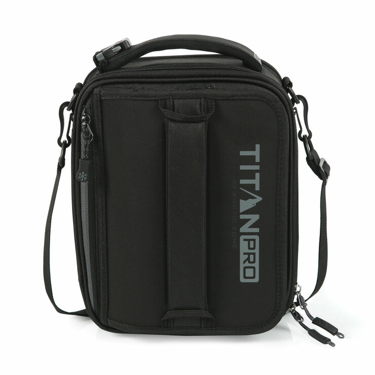 Titan Pro Expandable Fridge Cold Lunchbox In Black