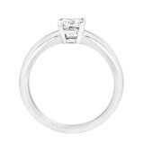 0.50ct Princess Cut Diamond Solitaire Ring, Platinum