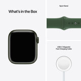 Buy Apple Watch Series 7 GPS, 41mm Green Aluminium Case with Clover Sport Band, MKN03B/A at costco.co.uk