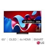 LG OLED65C45LA 65 Inch OLED 4K Ultra HD Smart TV