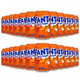 Fanta Orange Zero Sugar, 24 x 330ml