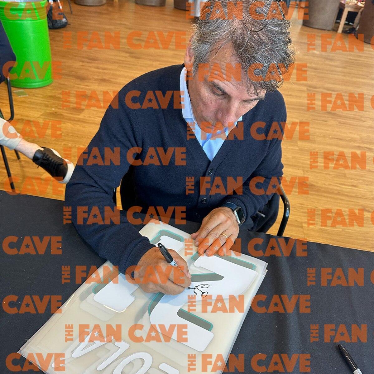 Gianfranco Zola Signing Italy Shirt Gianfranco Zola Signing Italy Shirt