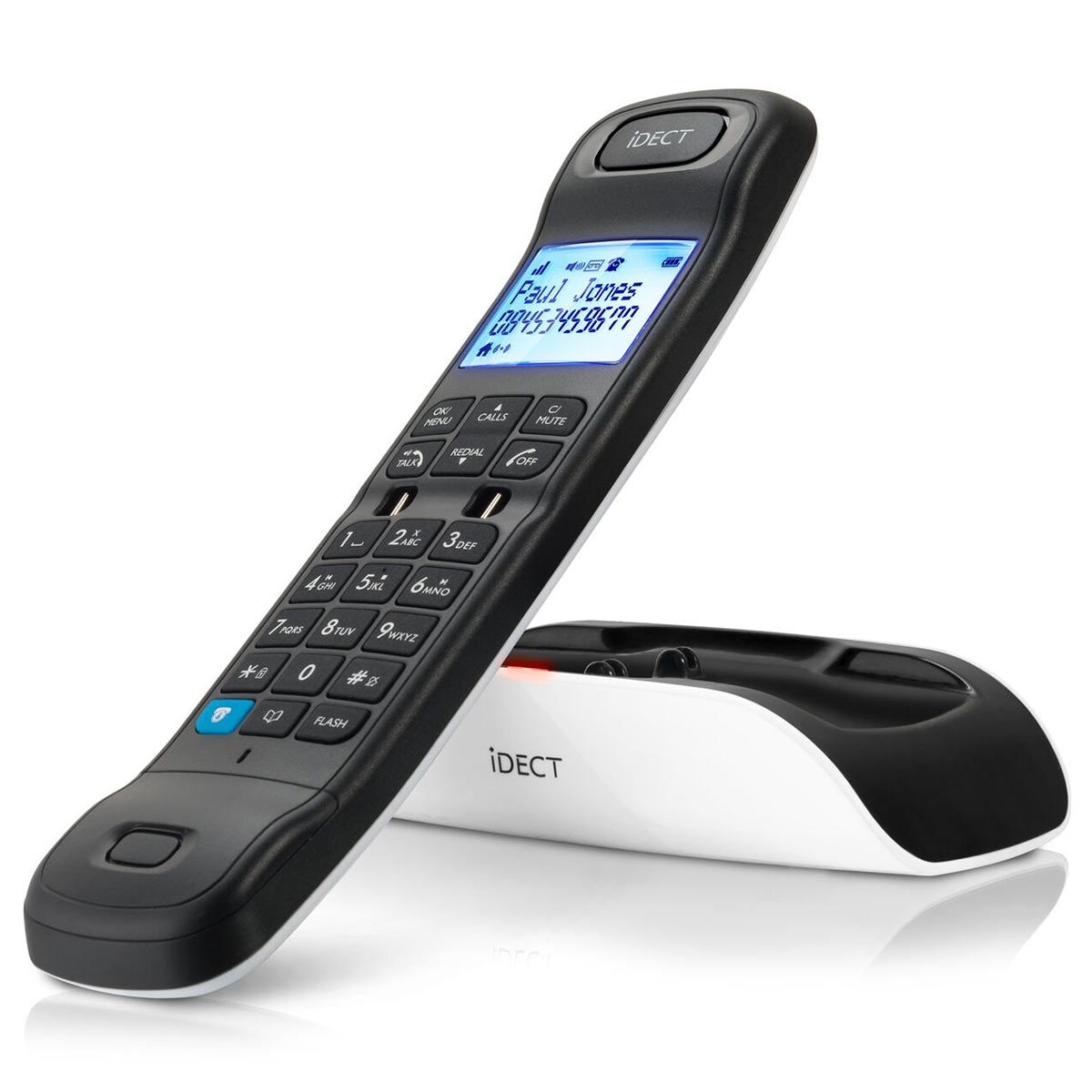 iDect Loop Lite+ Twin Pack Cordless DECT Phone with Answer Machine