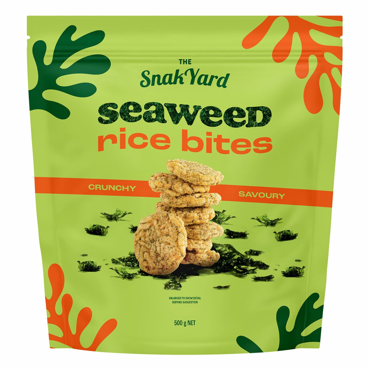 Seaweed Rice Bites, 500g