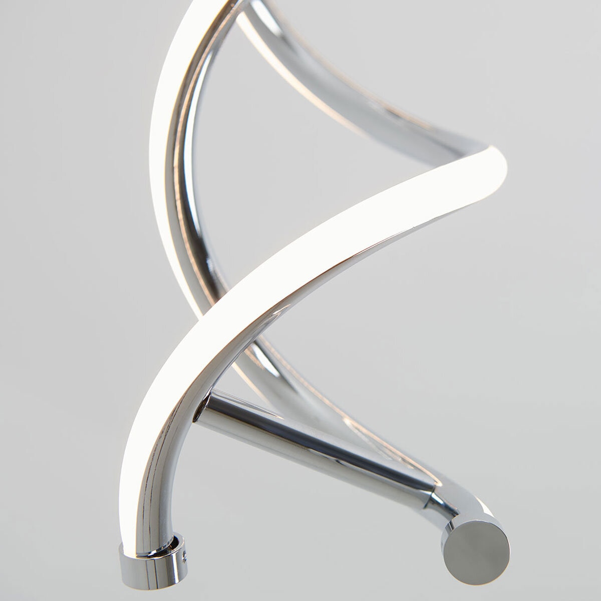 Artika DNA Single Light LED Pendant in Chrome