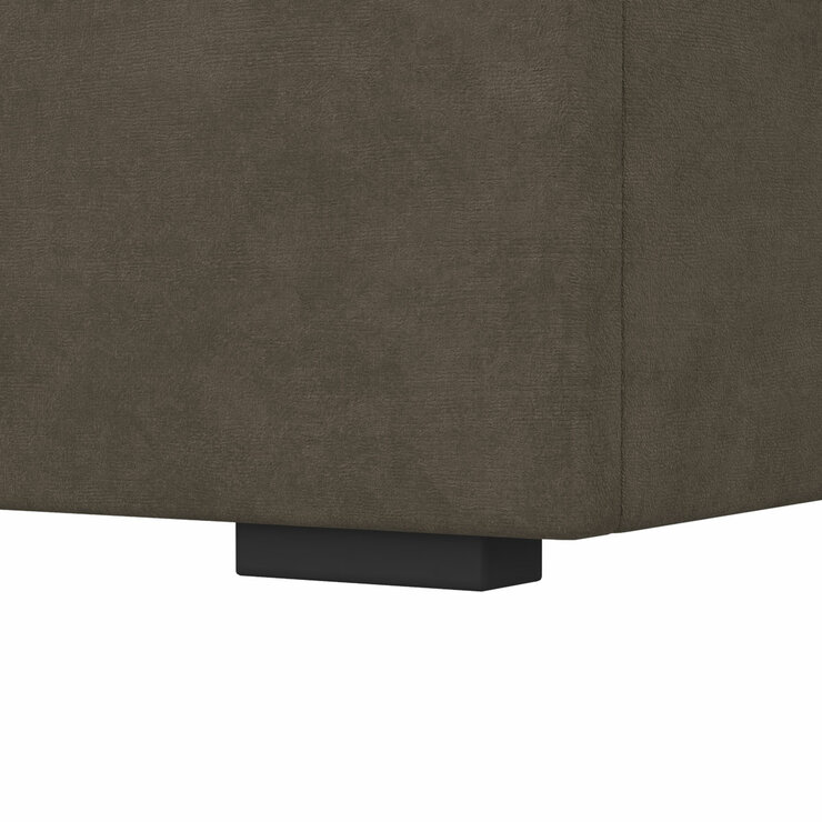 Highgrove Swift Brown Fabric Full Ottoman Bed Frame in 3 Sizes