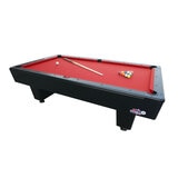 Roberto Sports first pool table red