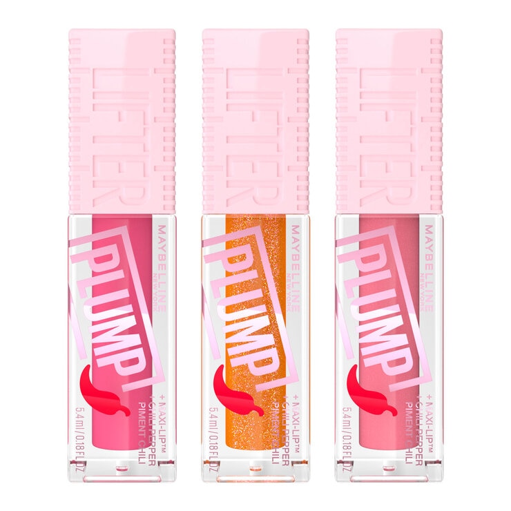 Maybelline Lifter Plump, Blush Blaze, Hot Honey & Pink Sting Maybelline Lifter Plump, Blush Blaze, Hot Honey & Pink Sting