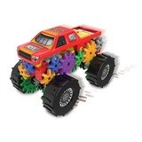 Monster truck on white background