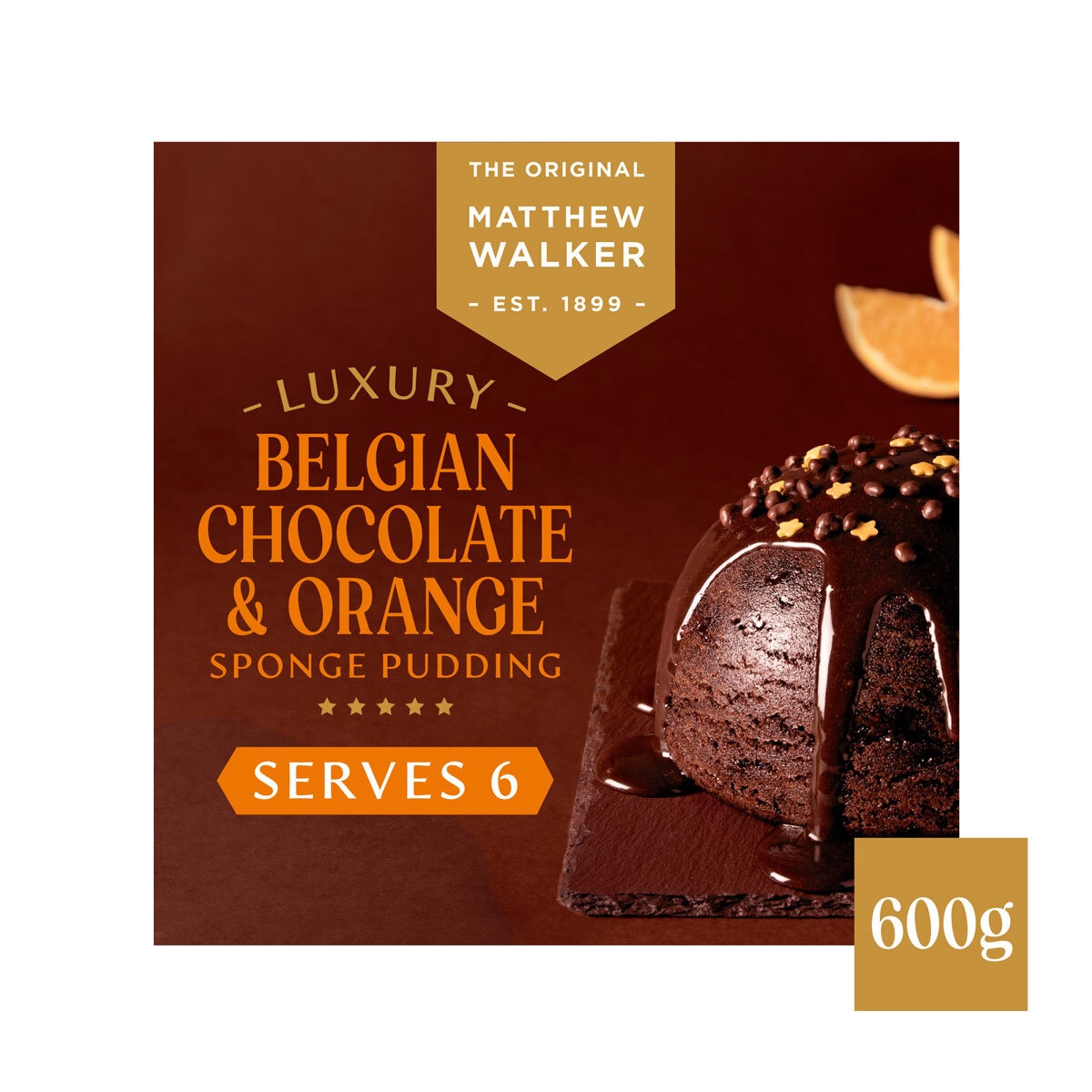 Matthew Walker Chocolate & Orange Sponge Pudding, 600g