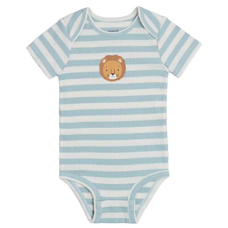 Pekkle 5 Piece Starter Set in Khaki, 6 Months