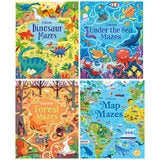 Usborne Mazes 4 Book Set (5+ Years)