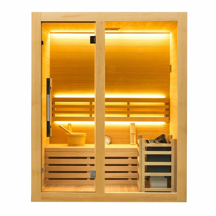 Vidalux Nordic Traditional Indoor Sauna in 4 Sizes