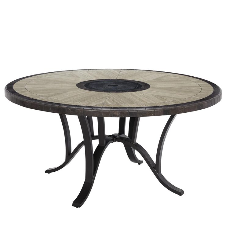 Agio Park Falls 9 Seater Woven Patio Dining Set + Cover Costco UK