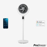 Pro Breeze AirFlo™ 43" Smart Hybrid Pedestal Fan Ultra-Quiet Air Circulator Pro Breeze AirFlo™ 43" Smart Hybrid Pedestal Fan Ultra-Quiet Air Circulator