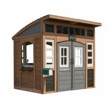 Studio image of the KidKraft Sunny Bluff Outdoor Playhouse Studio image of the KidKraft Sunny Bluff Outdoor Playhouse