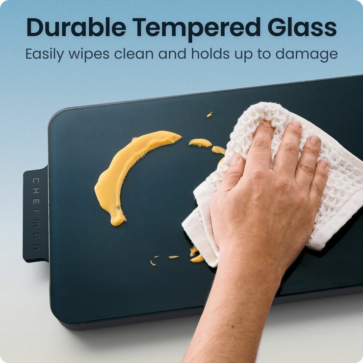 Lifestyle image showing full surface heating Lifestyle image showing full surface heating