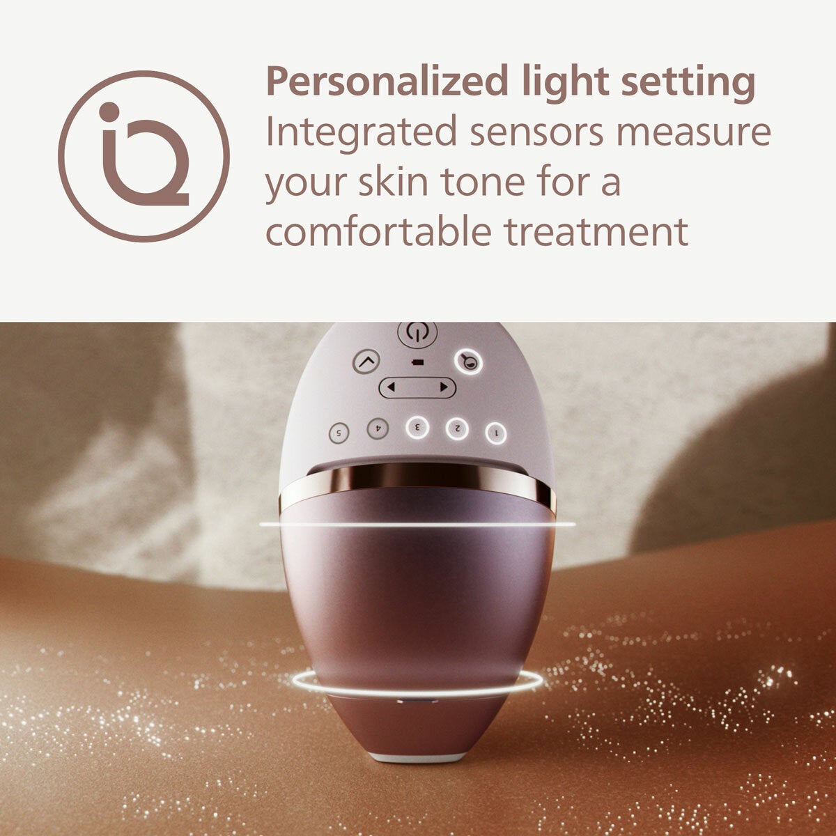 Lifestyle image of personalised light setting Lifestyle image of personalised light setting