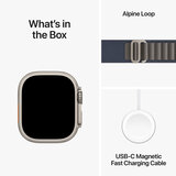 Buy Apple Watch Ultra GPS + Cellular, 49mm Titanium Case with Blue Alpine Loop at costco.co.uk