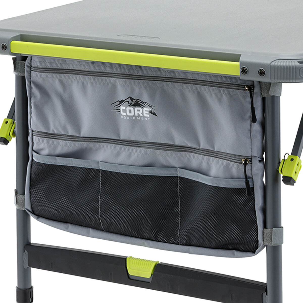 CORE Equipment 5FT FlexRail Outdoor Cook Table with Accessories
