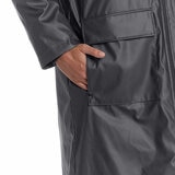Weatherproof Ladies Long Slicker Jacket in Charcoal