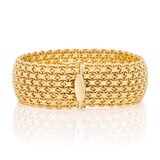 18ct Yellow Gold Bombay Bismark Bracelet