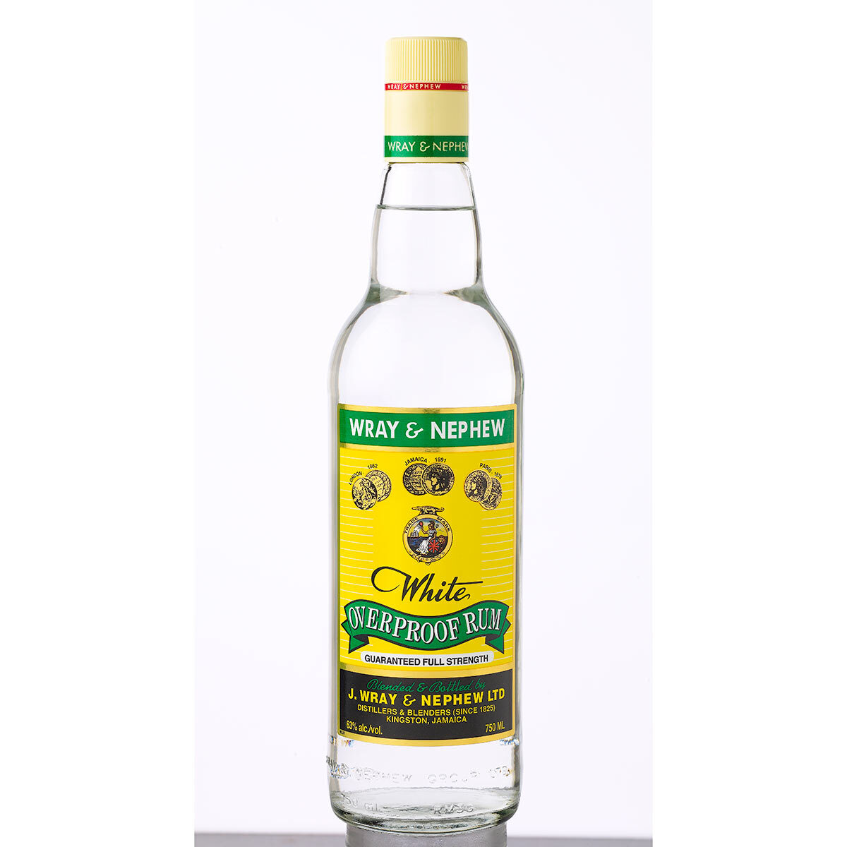 Image of Wray & Nephew Rum on a white background