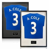 Ashley Cole Signed Framed Shirt