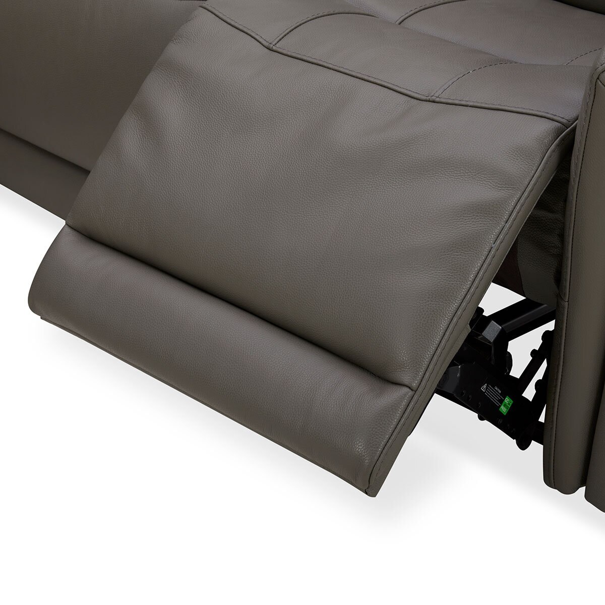 Gilman Creek Hadley Leather Reclining Sectional Sofa with Power Headrests