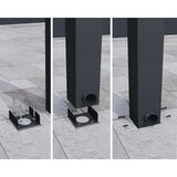 Palram Canopia Stockholm 11ft 2" x 24ft (3.4 x 7.3m) Aluminium Patio Cover