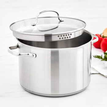 Greenpan Stainless Steel Stockpot, 8L