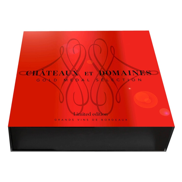 Bordeaux Gold Medal Wine Selection in Gift Box, 4 x 75cl Costco UK