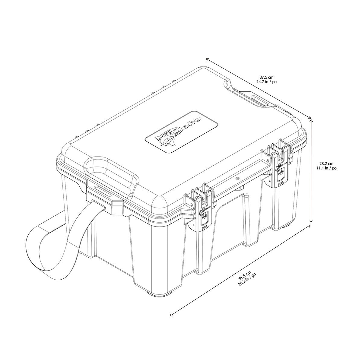 Coho Pack and Carry Box