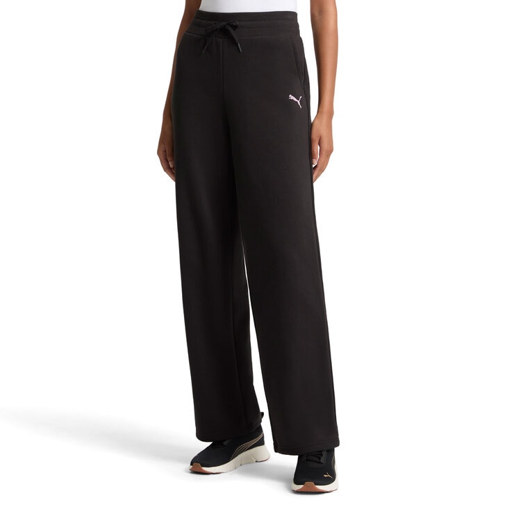 Puma Ladies Straight Leg Jogger in Black