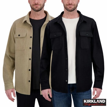 Kirkland Signature Men's Shirt Jacket