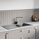 Lifestyle image of sink in kitchen setting