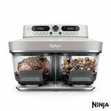 Ninja CRISPi DualZone 8-Function Glass Air fryer in Bone